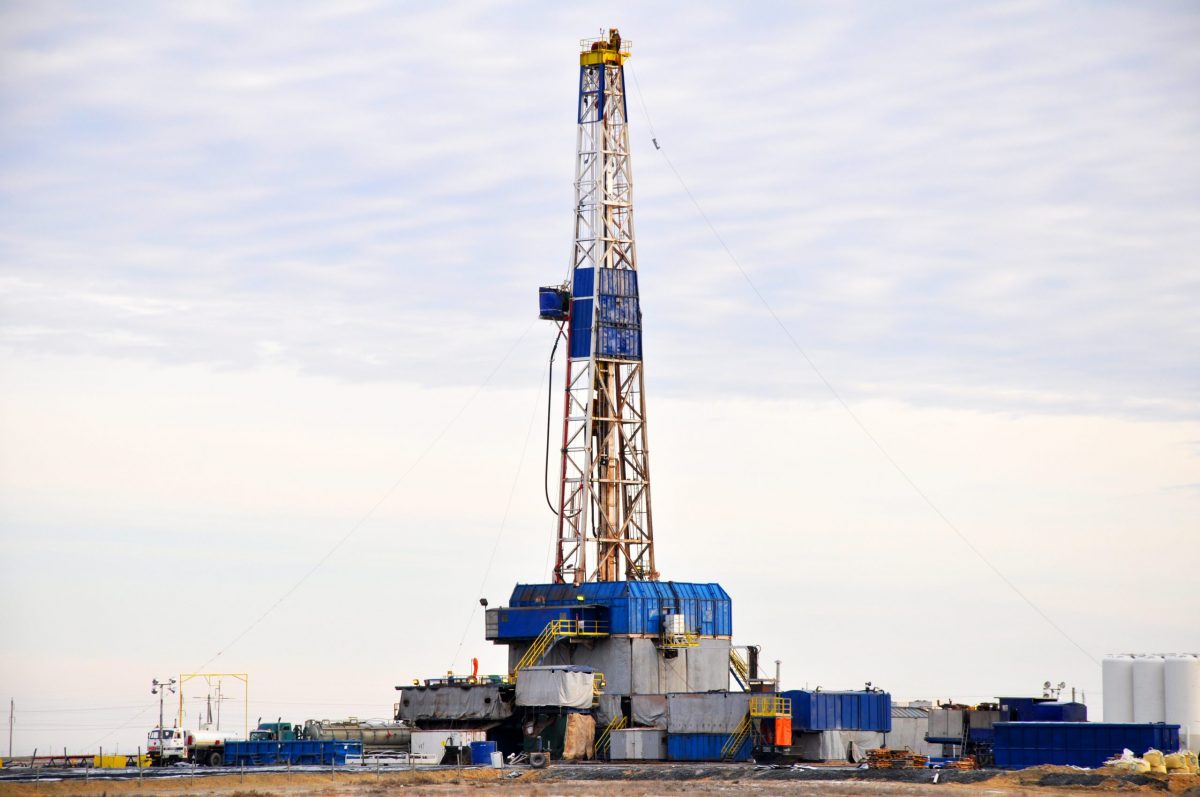 oil drilling rig