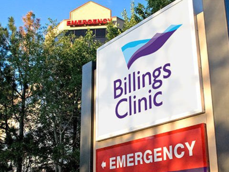 Billings clinic sign