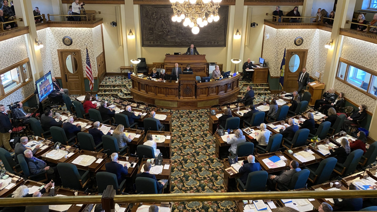 The Montana Senate Jan. 2, 2023.