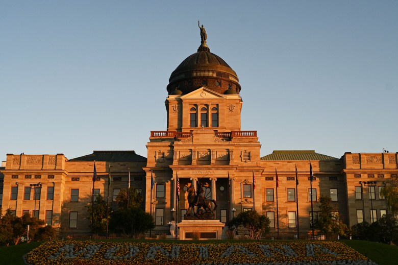 The Capitol building.