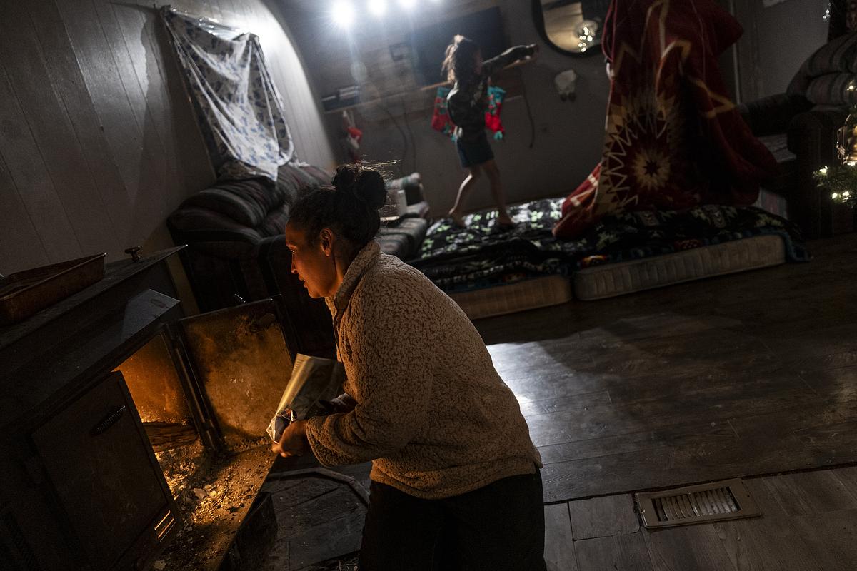 Seven people, three bedrooms, and two days in the life of a family on the Blackfeet Reservation 