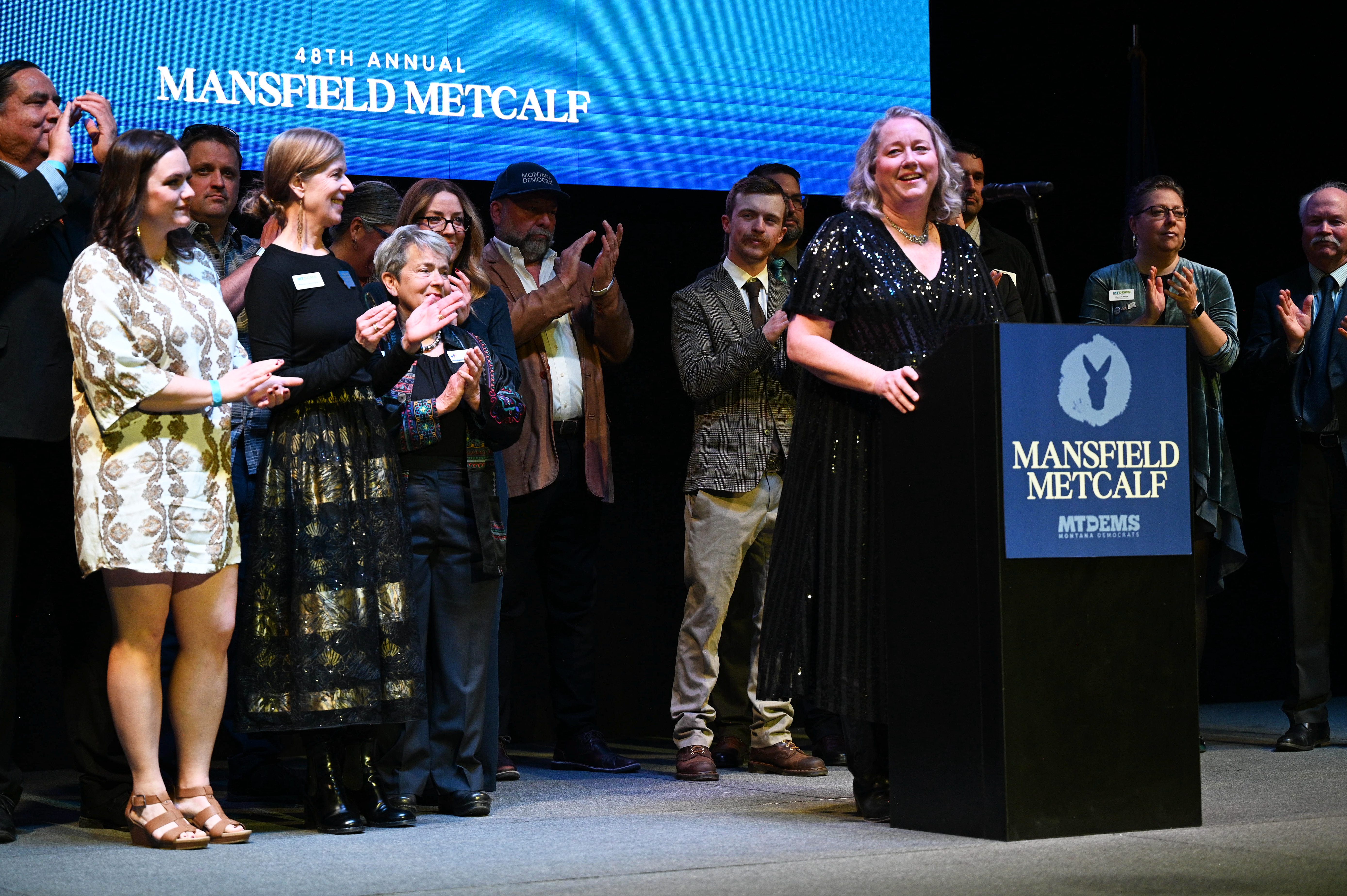 Photo: Montana Free Press Montana Democratic Party Chair Shannon O'Brien Resigns and Endorses Bodnar