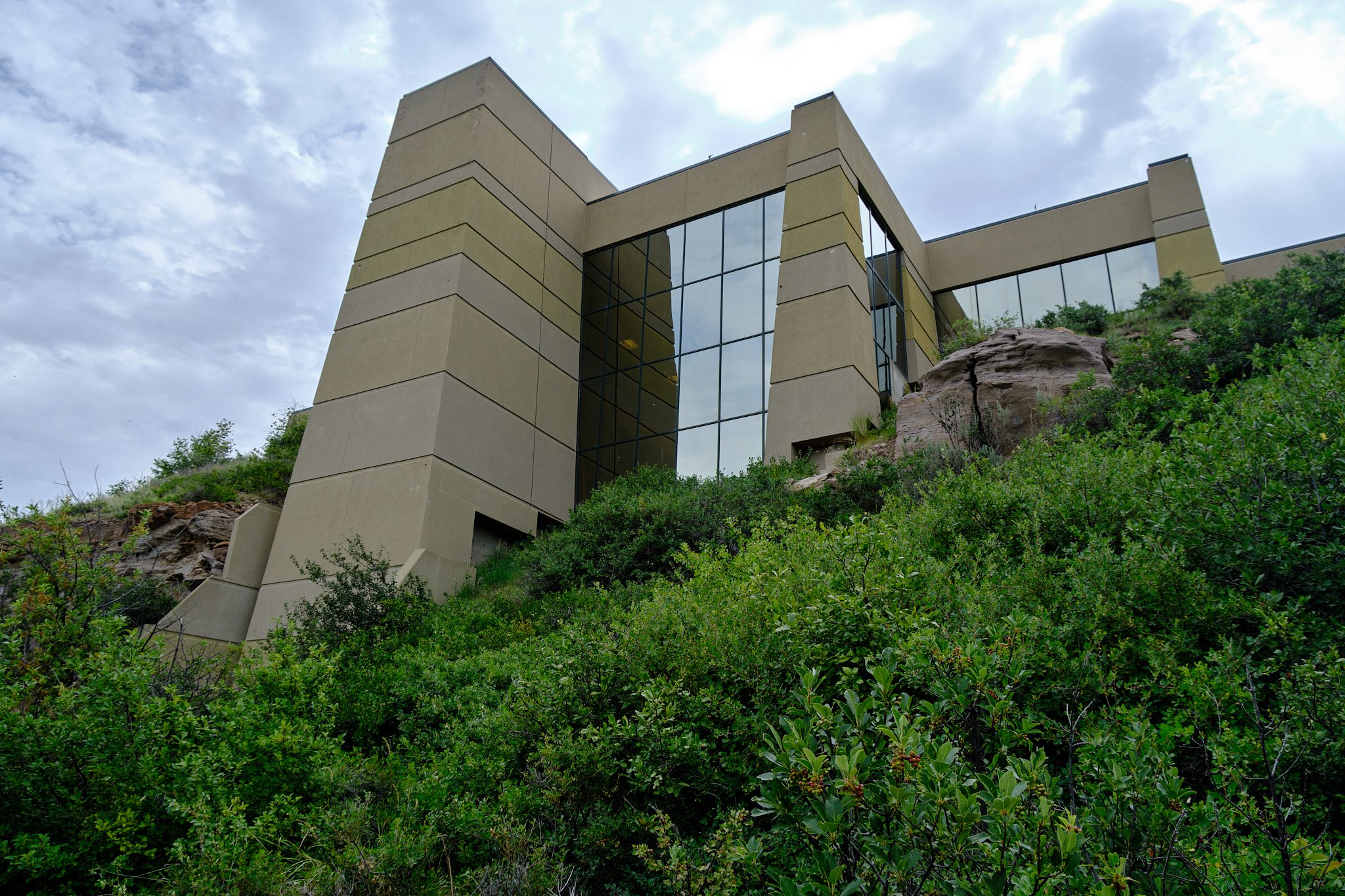 lewis and clark interpretive center exterior shot
